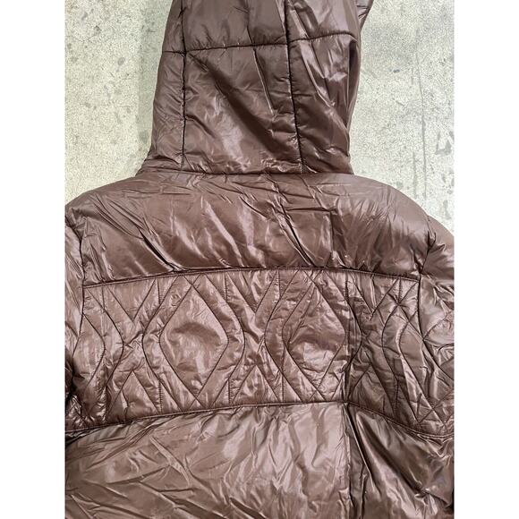 NIKE ACG 550 Fill Brown Down Jacket Size‎ Small Quilted - Picture 9 of 10